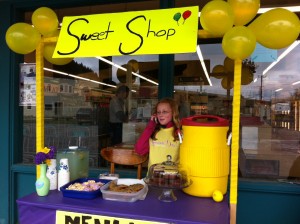 Savvy Business Owner Helen Decker calls mom for more supplies