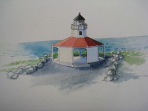 Brenda Schwartz-Yeager created the design for Wrangell's proposed Mariners' Memorial.