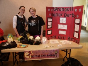 Garnet Grit Betties booth at Health Fair - Photo by Shady Grove Oliver/KSTK News