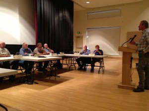 SEAPA CEO Trey Acteson talks to WRG, PSG assemblies - Photo by Shady Grove Oliver/KSTK