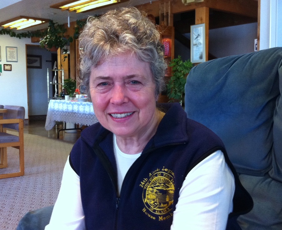 State Rep. Sharon Cissna makes stop in Wrangell