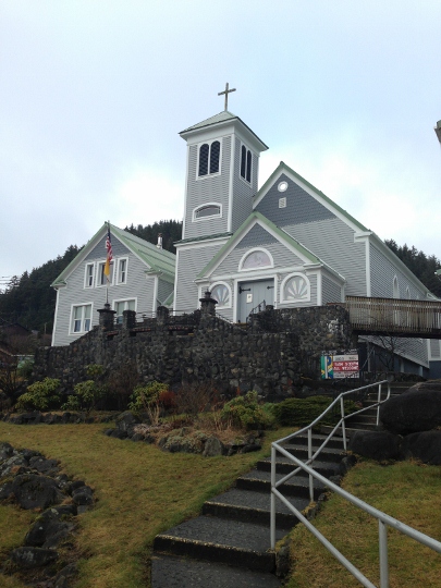 Alaska’s oldest Catholic parish church gets a makeover