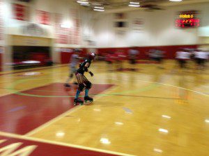 Betties captain Kooks Deluxe jamming for the Betties - Photo by Shady Grove Oliver/KSTK