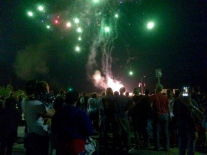 Fireworks display