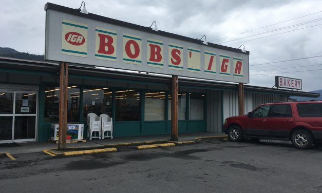 Wrangell’s “Bob” selling Bobs’ IGA grocery store