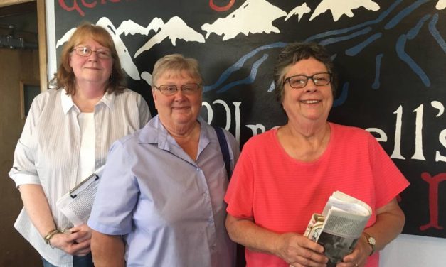 Talk on the Rock 64: Patti, Olinda and Janet on the Wrangell Cancer Care Program