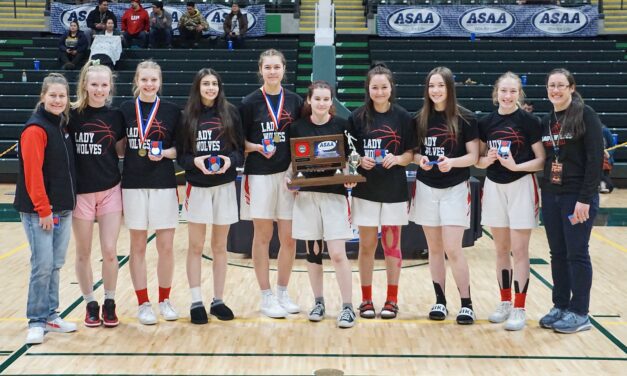 Wrangell Lady Wolves come 2nd in state 2A tournament