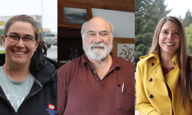 Wrangell School Board candidates: Elizabeth Roundtree, David Wilson and Esther Ashton