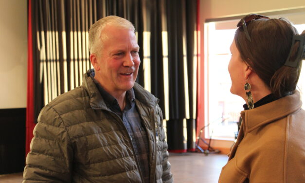 Sen. Sullivan talks trolling, infrastructure development during Wrangell visit