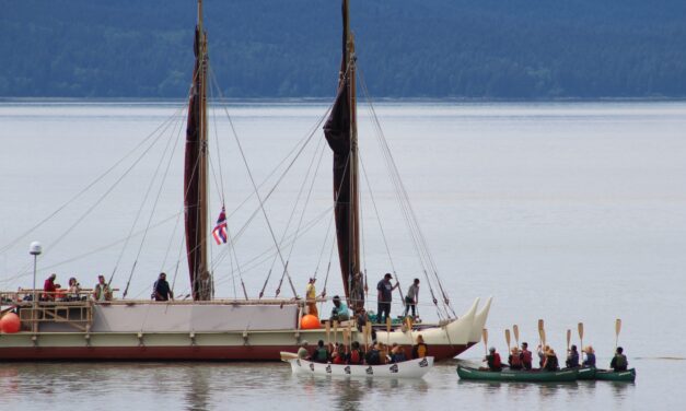 Sharing cultures as Hōkūle‘a voyagers arrive in Wrangell