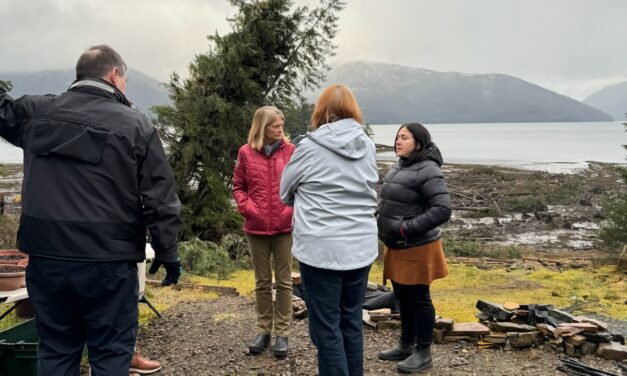Murkowski visits Wrangell to see site of deadly landslide and plan town safety