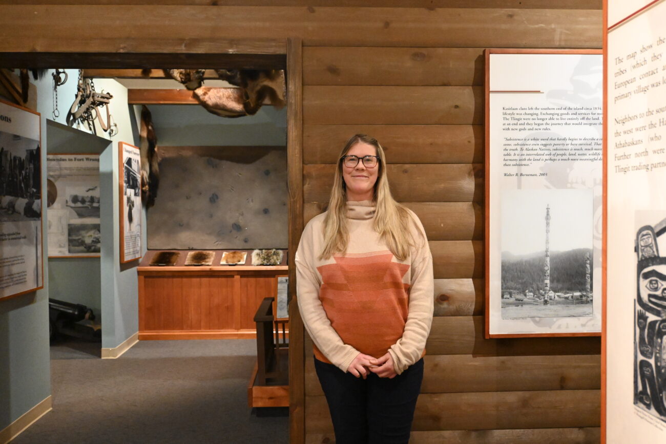 The Nolan Center's new director, Jeannie Arnold, talked about her visions for the convention center and museum on Wed., Dec. 13, 2023. (Photo by Colette Czarnecki/KSTK)