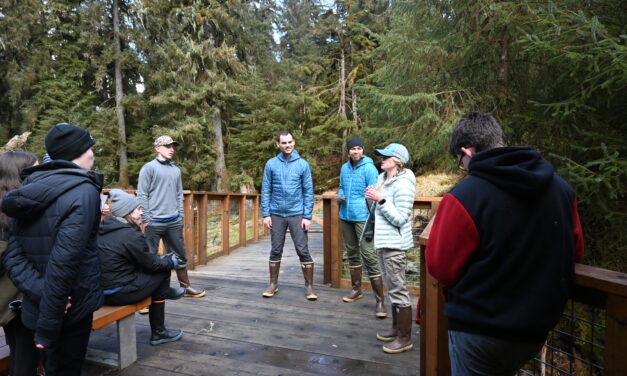 National Forest Service collaborates with Wrangell high school students to utilize STEM skills at Anan Bear Observatory