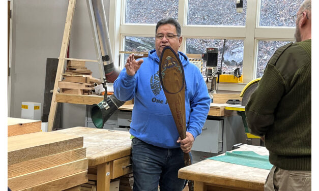 One People Canoe Society helped kick off pre-Celebration events in Wrangell