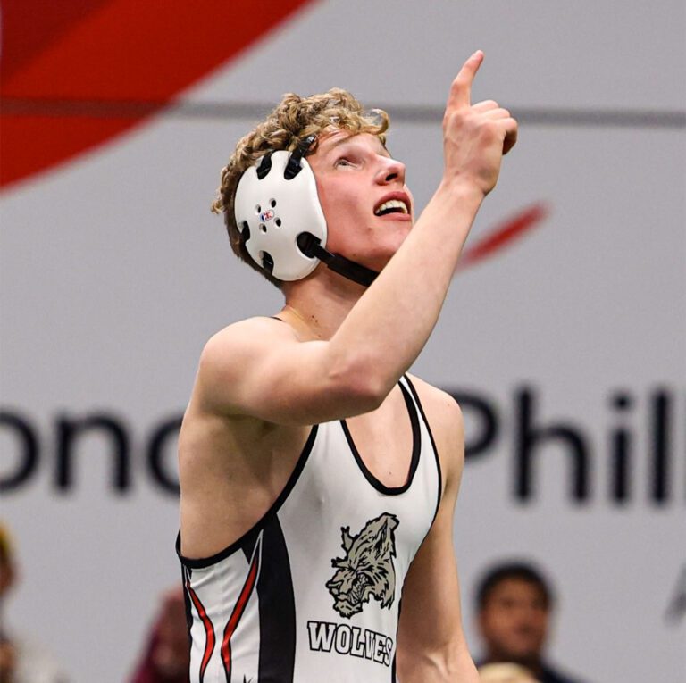 Wrangell Wolves wrestler Jackson Carney wrestles his way into first ...