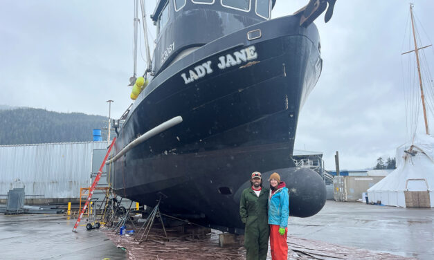 In the boatyard: Lady Jane