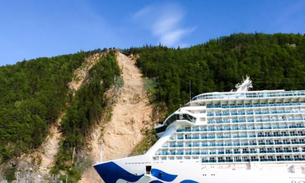 Rockslides have battered Skagway’s biggest cruise ship dock. What else is at risk?