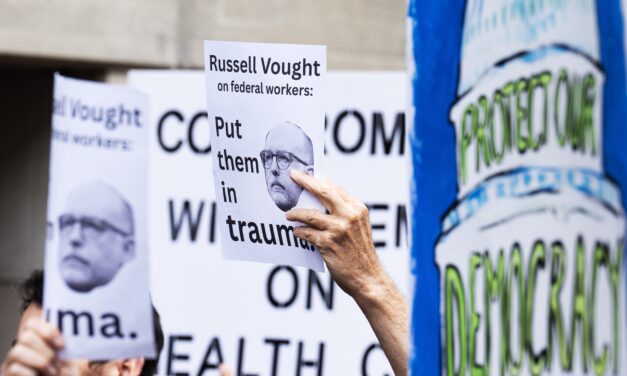 Fight over government layoffs continues as shutdown drags on
