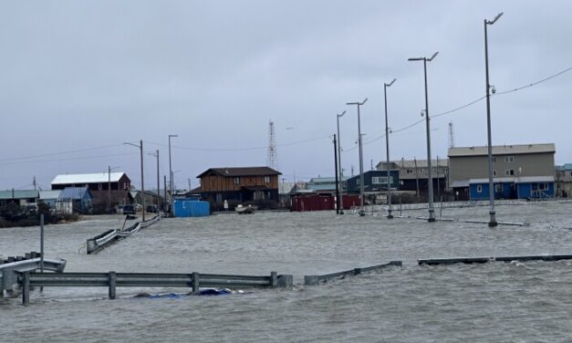 Mandatory evacuations ordered in Kotzebue as flooding from coastal storm begins