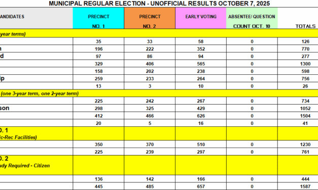 Unofficial election results are in for Sitka and communities around the region