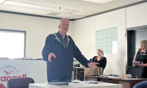 Wrangell city officials discuss capitol projects with Senator Dan Sullivan over the weekend