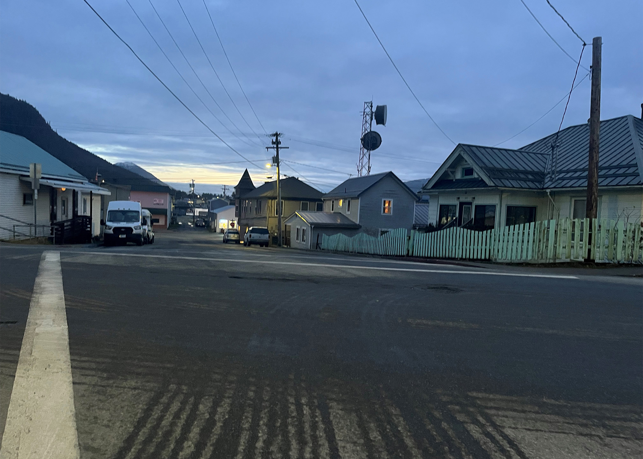 Wrangell chips away at asbestos cement water pipes, one road at a time