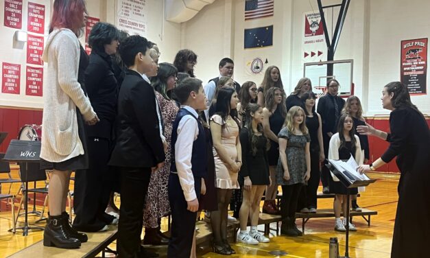 Students fill the gym with music at annual Winter Concert