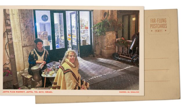 Greetings from Jaffa, Israel, where a salon is a welcoming space for Palestinians and Jews