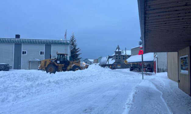 Wrangell digs out after heavy snowfall, with more coming