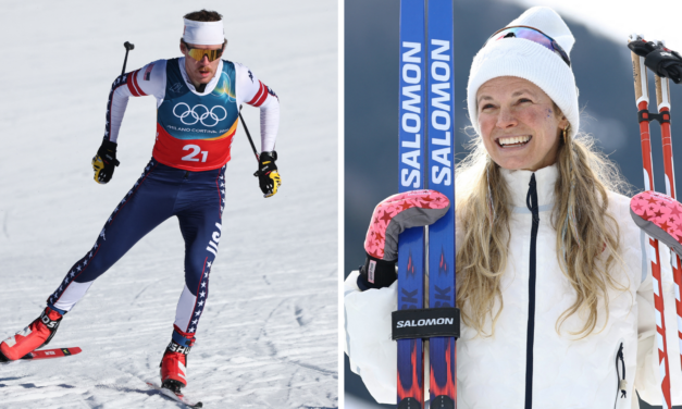 Skis? Check. Poles? Check. Knitting needles? Naturally