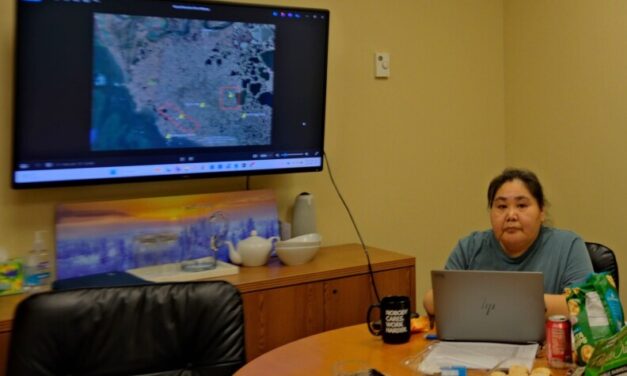 One phone call at a time, Kipnuk residents vote on whether to rebuild or relocate