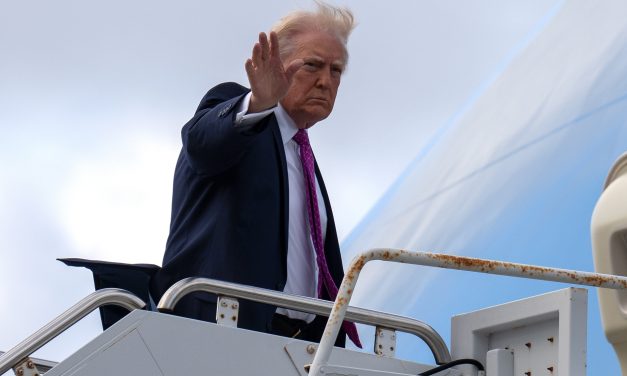 Airport cleared to be renamed for Trump as he unveils design for skyscraper library