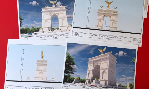 Trump touts newly released plans for D.C. triumphal arch