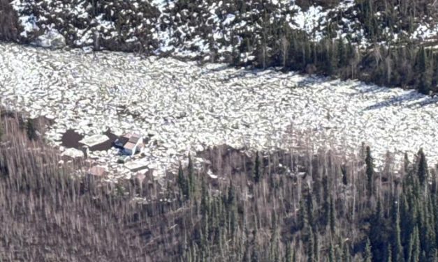 Ice jams and flooding are threatening some Interior Alaska riverside communities