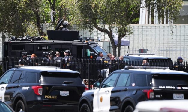 California mosque shooting leaves 5 dead. And, judge dismisses Trump’s IRS lawsuit