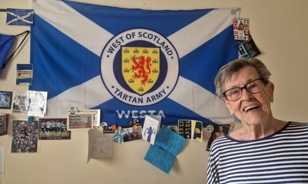 She waited decades for Scotland to make the World Cup. At 93, she’ll be cheering in person
