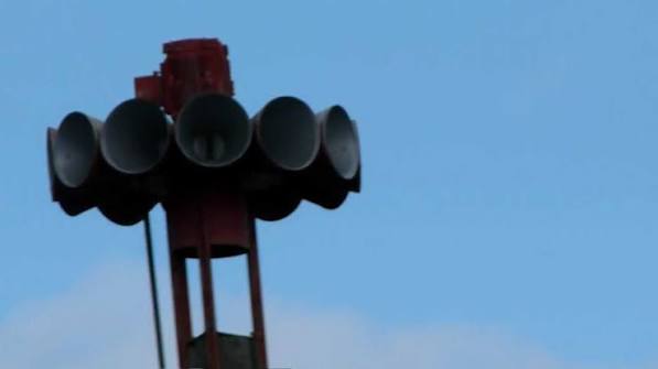 Noon Siren on Weekdays , it’s just a test!