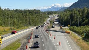 Glenn Highway bridge to reopen Friday night after 96-day closure