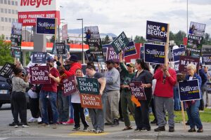 With almost all Alaska primary election day ballots counted, only a few races remain in question