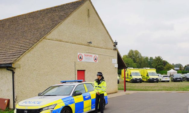 Multiple arrests on suspicion of explosives offenses near U.K. base used by U.S. forces