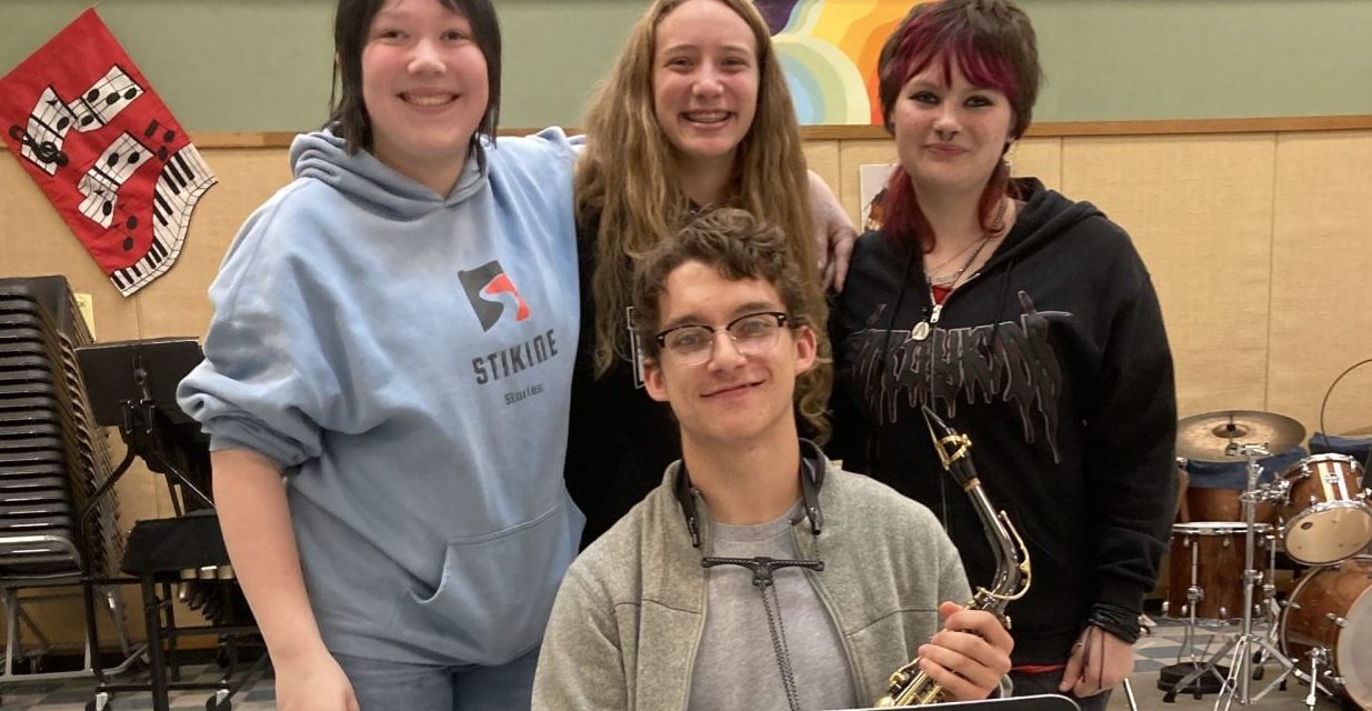 Wrangell students attend Southeast Honor Music Fest.