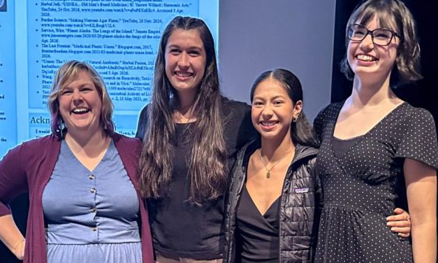 Student scientists present at national competition